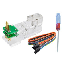 Double Row Program Burning Test Clip Pcb Fixture Probe Download Program Programming Burning 2.54mm 6P