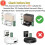 Replacement Parts Kit for   Max 705 Robot Vacuum Fits Max 705 705X Combo AutoWash Dock 3