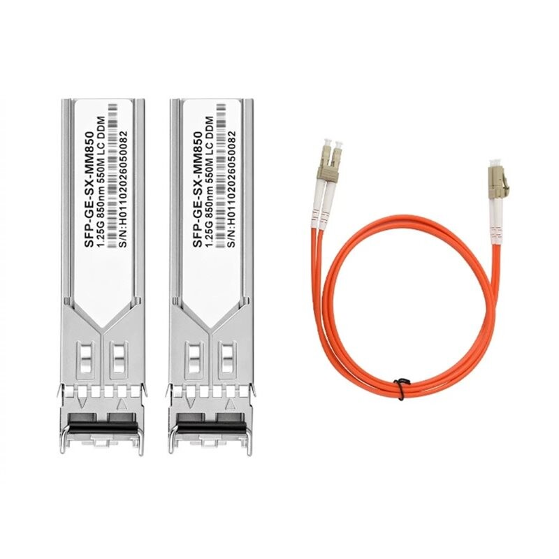 Sfp Spf Router Gigabit SFP Optical Modules Multimode Dual-Fiber Optical Module LC ...