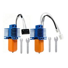 Kit de Mise à Niveau de la Tête D'Impression (2 Pièces) pour Imprimante 3D pour P1S P1P X1/X1C : Buse en Acier Trempé de 0,4 mm