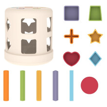 Giocattoli In Silicone per L'Educazione Precoce Dei Bambini, Giocattoli Impilabili Masticabili per Neonati, Giocattoli per Lo Sviluppo