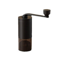 Hand Coffee Grinder with Ceramic Grinding Core Black Adjustable Grind Setting for Espresso to French Press Easy