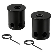 2 Pack .Adapter for 12 Gauge Trip Alarm for Perimeter Trip Alarm, Trip Wire Alarm Adapter, Durable Aluminum, Reusable