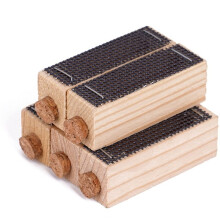 Cage Wooden Beekeeping Tool with Wire Mesh Ventilation 2.52 in Reliable Cage for Bee Rearing and Breeding Equipment,5PCS