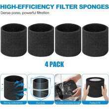 90398 Filters Replacement for  Type AA Cartridge Filter,Fit for  90398/118692, Wet/Dry Vacuum Cleaner