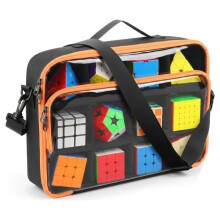 Tragbare Aufbewahrungstasche für Speedcubes, Bietet Platz für 12 Würfel, Organizer-Etui, Tragetasche für Speedcubes