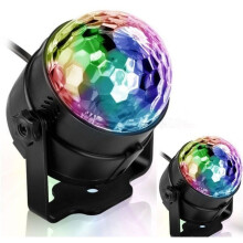Partylichter, Discokugel-Lichter, DJ-Rave-Lichter, Stroboskoplichter für Geburtstag, Weihnachten, Hochzeit, Bar, Glow-Party, 1 Set