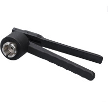 Manual Vial Crimper, 13mm Adjustable Flip Vial Crimper, Stainless Steel Bottle Capper for Aluminum-Plastic