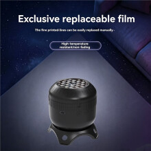 Eight-in-One Dynamic Lighting Rotating LED Projector Night Light Star Christmas Lamp for Bedroom Decor