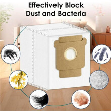 12PCS Vacuum Mop Pad Dust Bag Set for 115 Combo / 115 Combo+ Vacuum Cleaner Replacement Parts