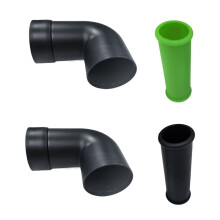 58-mm-Vakuumschlauch-Winkelverbinder, Flexibler Hülsenadapter für Shop-Vac-Holzbearbeitungs-Sägestaubabsaugung
