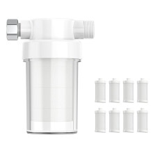Prefiltro Doccia Purificatore D'Acqua Rimozione Cloro Inibitore di Calcare Filtro Sedimenti In Cotone PP Sostituibile