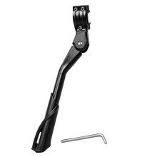 1 PCS Adjustable Rear Side Bike Kickstand for 24-29 Inch Adult Bikes, MTB, E-Bike, BMX, 700C Road & Hybrid