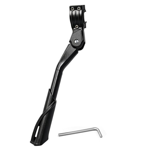 1 Suporte Lateral Traseiro Ajustável para Bicicletas de 24 A 29 Polegadas, MTB, Bicicleta Elétrica, BMX, Bicicleta de Estrada 700C e Híbrida