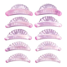 5 Paar Wimpern-Lift-Pads Selbstklebend, 5 Größen Ohne Kleber Silikon-Wimpernliftstäbe für Salon & Heim DIY