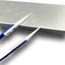 Pinzas de Precisión de Cerámica ESD Seguras, Antiestáticas y de Punta Ultra Afilada para Micro-Soldadura y Reparación de Electrónica