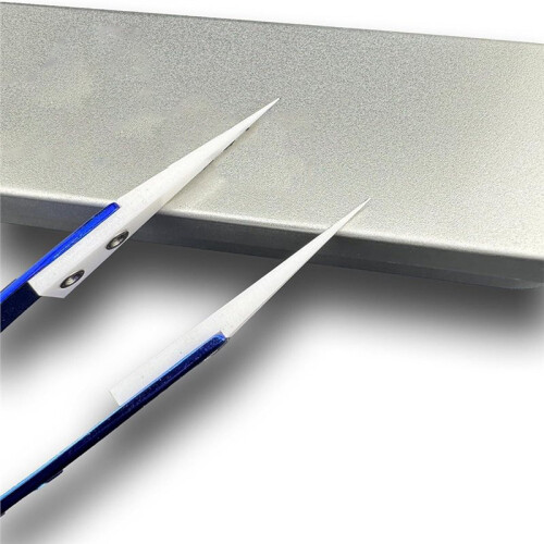 Ceramic Precision Tweezers ESD Safe Anti-Static Ultra  Tip for Micro Soldering Electronics Repair