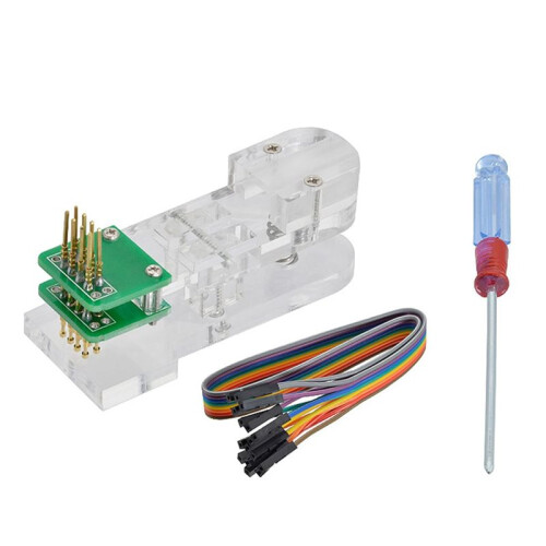 Dubbele Rij Programma  Testclip Pcb Bevestiging Sonde Download Programma Programmeren  2.54mm 4P