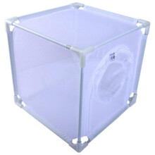 Butterfly Cage Breathable with Sleeve with Two Zippers Protection Cover Ornamental Cage for Indoor Outdoor White