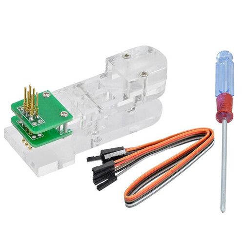 Double Row Program Burning Test Clip Pcb Fixture Probe Download Program Programming Burning 2.54mm 3P