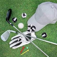 2 Stuks Golfscoreborden, Eenvoudig Te Bevestigen aan Scorehandschoenen, Compact en Draagbaar, Perfect voor Golftoernooien.