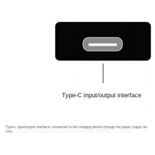 Przenośny Miernik Prądu Type C, Cyfrowy Miernik Mocy, Obsługuje do 0-36V, do Telefonów USB-C, Laptopów, Ładowarek i Nie Tylko