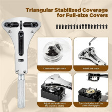 Watch Repair Tool Kit, Watch Press Tool 154PCS, Professional Watch Link Removal Kit, Watch Battery Replacement Tool Kit