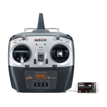 Radiolink T8FB 8CH 2.4GHz Transmitter R8EF Receiver FHSS 2000m Range SBUS/PWM for Drone RC Airplane Car Boat Left