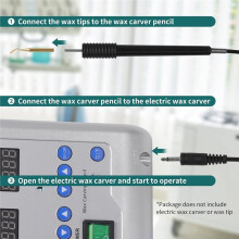 1 Szt. Zastępczy Cyfrowy Woskownik Długopis Rzeźbiarski Ołówek Narzędzia Jubilerskie do Laboratorium Dentystycznego Cyfrowy Elektryczny Wosk