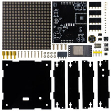 LED Pixel Atmosphere Light DIY Soldering Kit, Music Rhythm Spectrum Box Electronic Circuit Project