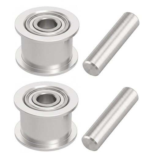 For  X2D X/Y-Axis Smooth and Durable Idler Pulley for 3D Printer Timing Belt Replaceable Idler Pulley