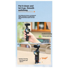 Magnetic Charging Bracket Tripod for Ultra Camera Auto Open & Close Desktop Stand Adjustable Secure Mount