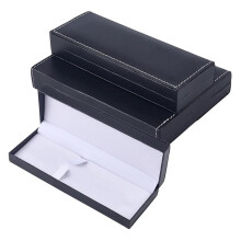 4 Custodie Regalo per Penne Nere - Eleganza per Penne Stilografiche e A Sfera