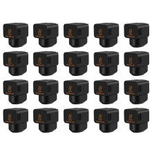 20 Pièces de Housses en Silicone pour Hotend D'Imprimante 3D, Couvercles en Silicone Haute Température pour Bloc Chauffant D'Extrudeuse, Compatibles