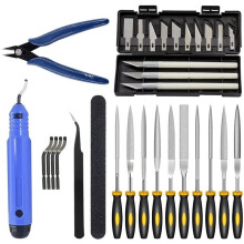 3D Printer Tools Kit, 3D Printer Accessories for , 3, Kobra Deburring, Trimming, and Polishing Tools