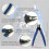 3D Printer Tools Kit, 3D Printer Accessories for ,  3, Kobra Deburring, Trimming, and Polishing Tools 3