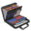 Fireproof Accordion File Organizer with Lock Stylish Document Organizer with 13 Pockets 1