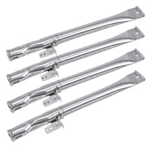 4er-Pack Edelstahl-Grillbrennerrohre, Ersatzteile Passend für Nexgrill 720-0830H 720-0888/N Grill