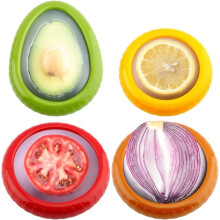 Conservatore per Avocado e Supporto per Pomodori, Contenitori Riutilizzabili per La Conservazione, per Mezzo Avocado per Frigorifero, Ideale per