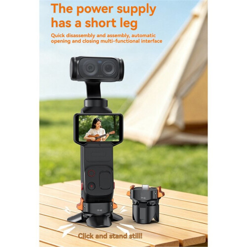 Magnetic Charging Bracket Tripod for   Ultra Camera Auto Open & Close Desktop Stand Adjustable Secure Mount 2