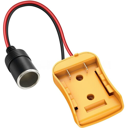 Battery Adapter Converter for  Lithium Battery External Power Supply Mount DIY Connector Adapter Dock Holder Wire