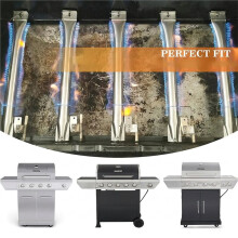 4-Pack Stainless Steel Grill Burner Tubes, Replacement Parts Fit for Nexgrill 720-0830H 720-0888/N Barbecue Grill