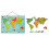 PlaySmart Magnetic World Map Educational Toy 4