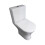 Close Coupled Toilet WC Cistern Round Soft Close 3