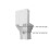 Close Coupled Toilet WC Cistern Round Soft Close 4