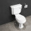 Traditional Close Coupled Toilet Soft Close Seat 1