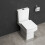 Close Coupled Toilet Cistern Square Soft Close 1