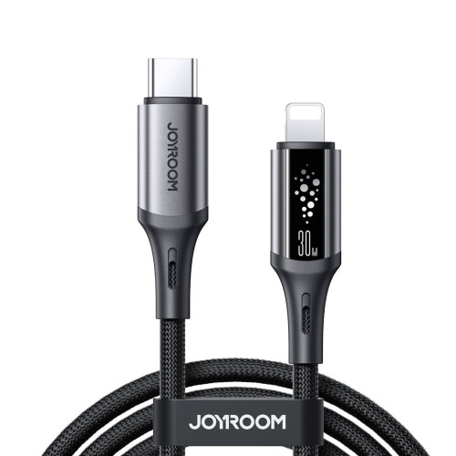 Joyroom S-A60 Fast Charging Cable Usb-C To Lightning 30W - 1.2 M, Black