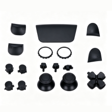 (Black) PS5 Controller Replacement Buttons L2 R2 Full Set Pink