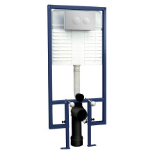 Dual Flush Concealed Cistern With Frame